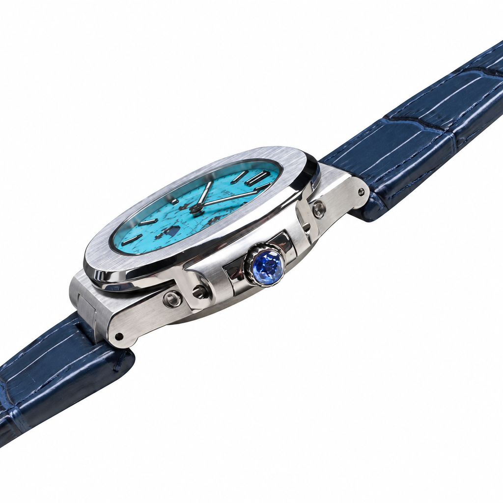 Patek Philippe Men's Dual Time Automatic Watch 40mm