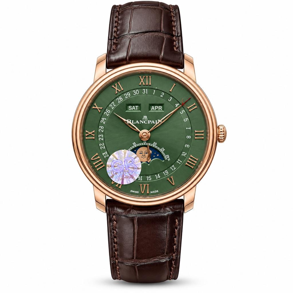 Blancpain Villeret Complete Calendar Moonphase Rose Gold Watch