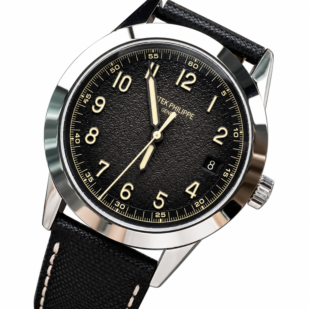 Patek Philippe Men's White Dial Automatic Watch 40mm