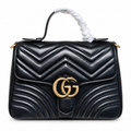 Gucci GG Marmont Small Top Handle Bag Black
