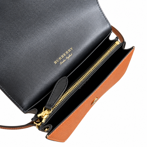 Burberry Heritage Check Mini Crossbody Bag