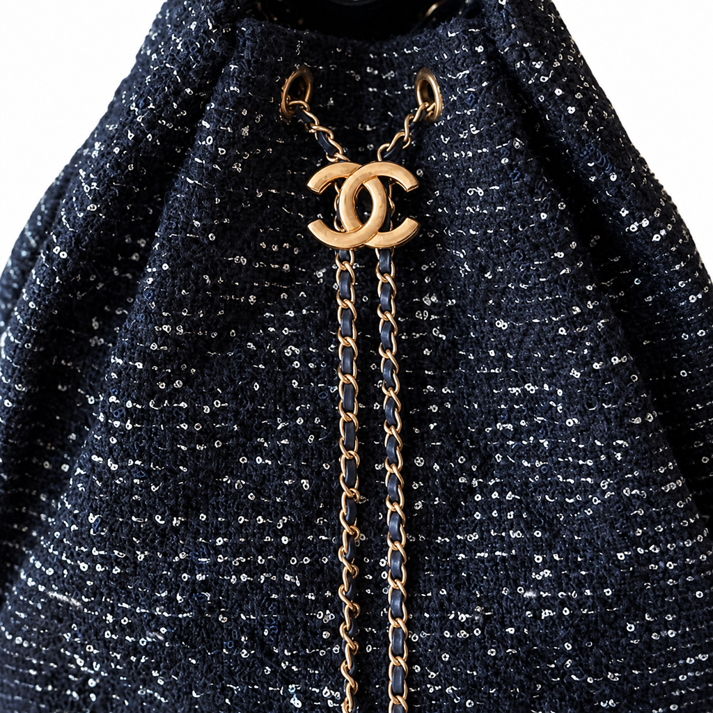 Chanel Quilted Leather Spacious Chain Shoulder Bag