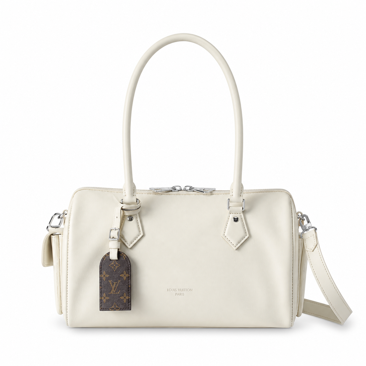 Louis Vuitton White Top Handle Bag