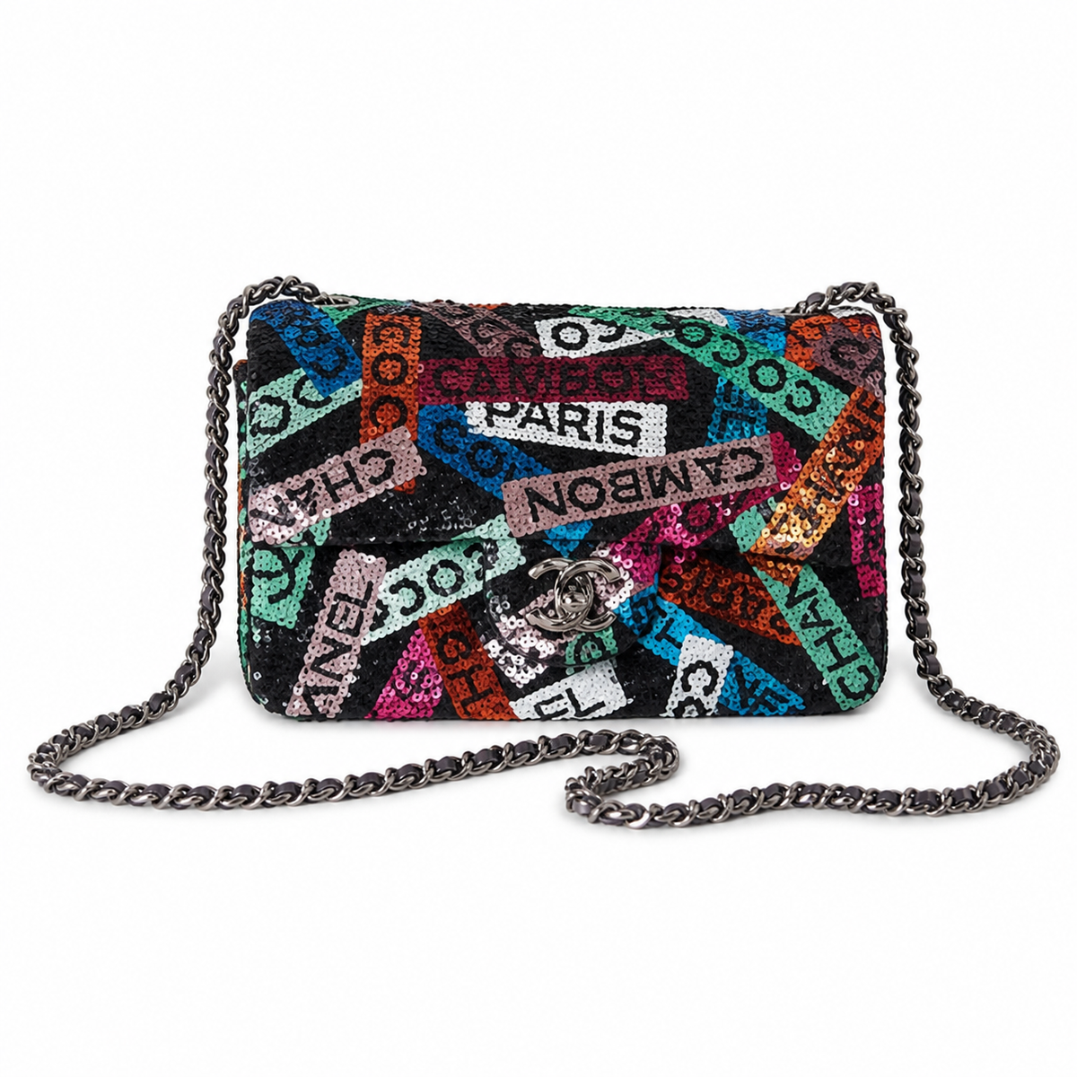 Chanel Graceful Line Structured Bag
