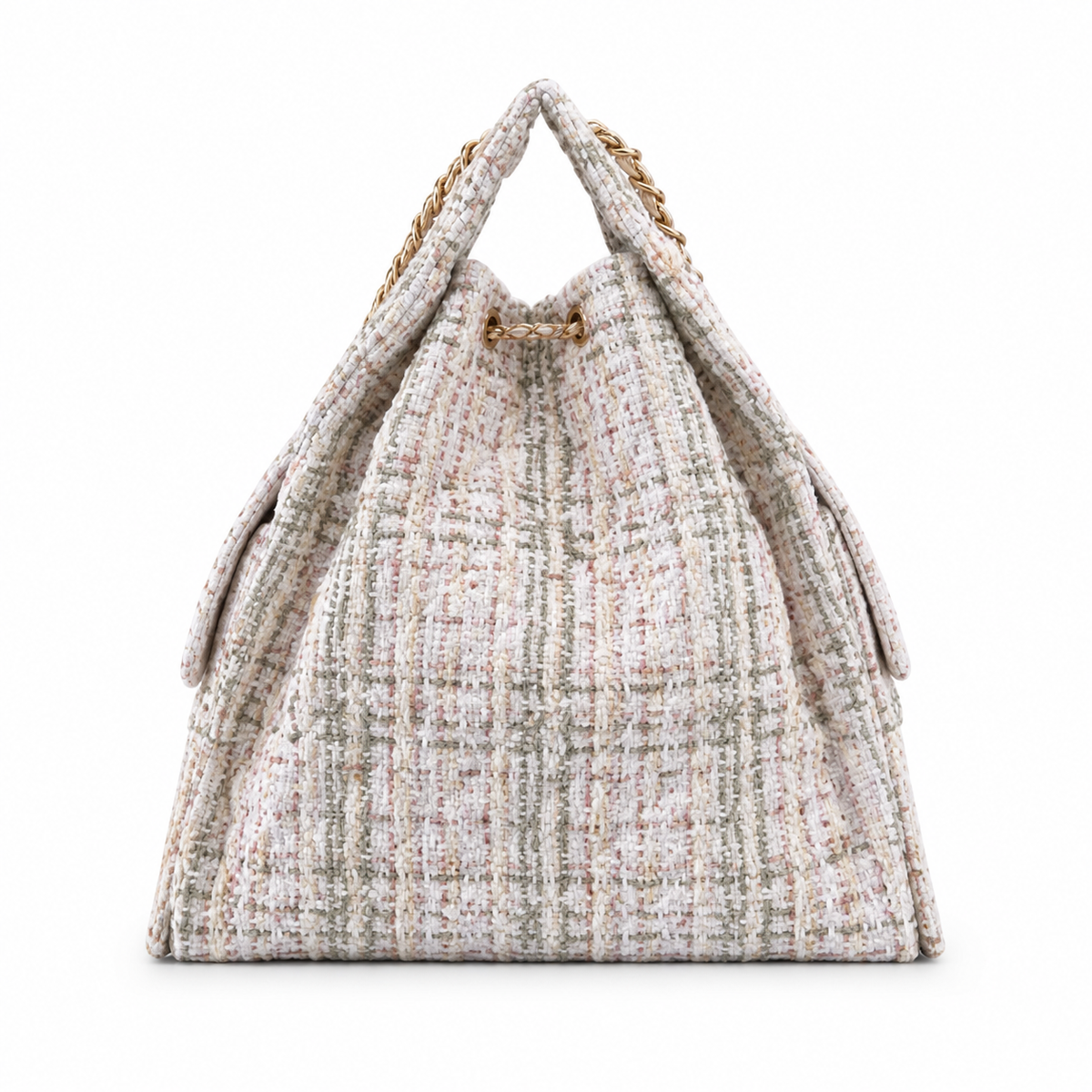 Chanel Quilted Leather Grand Shopper Shoulder Bag