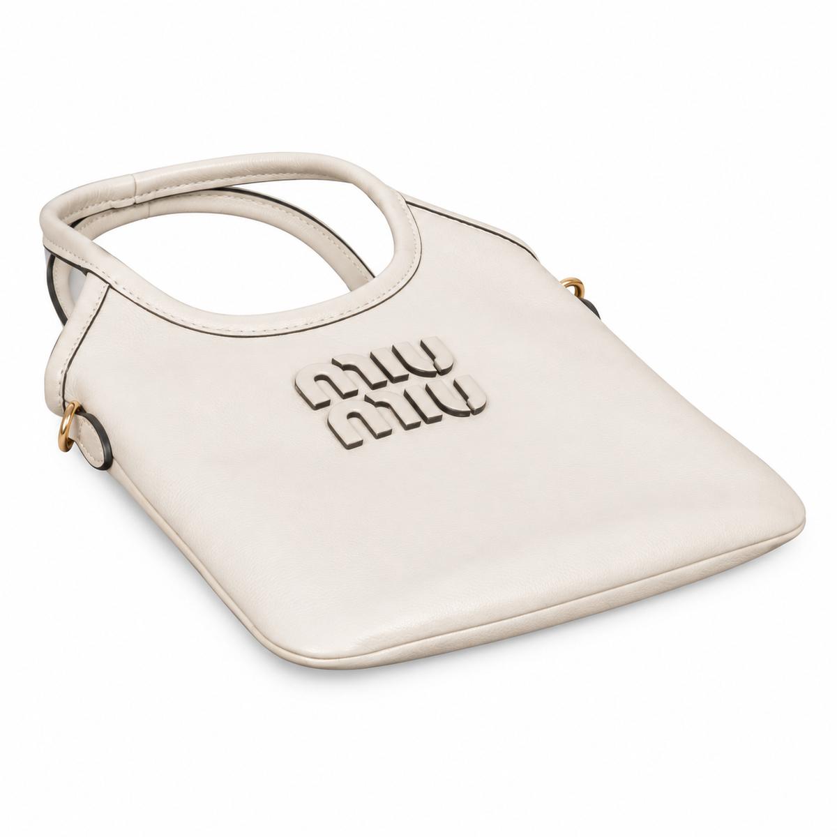 Miu Miu Matelassé Leather Sculpted Crossbody Bag