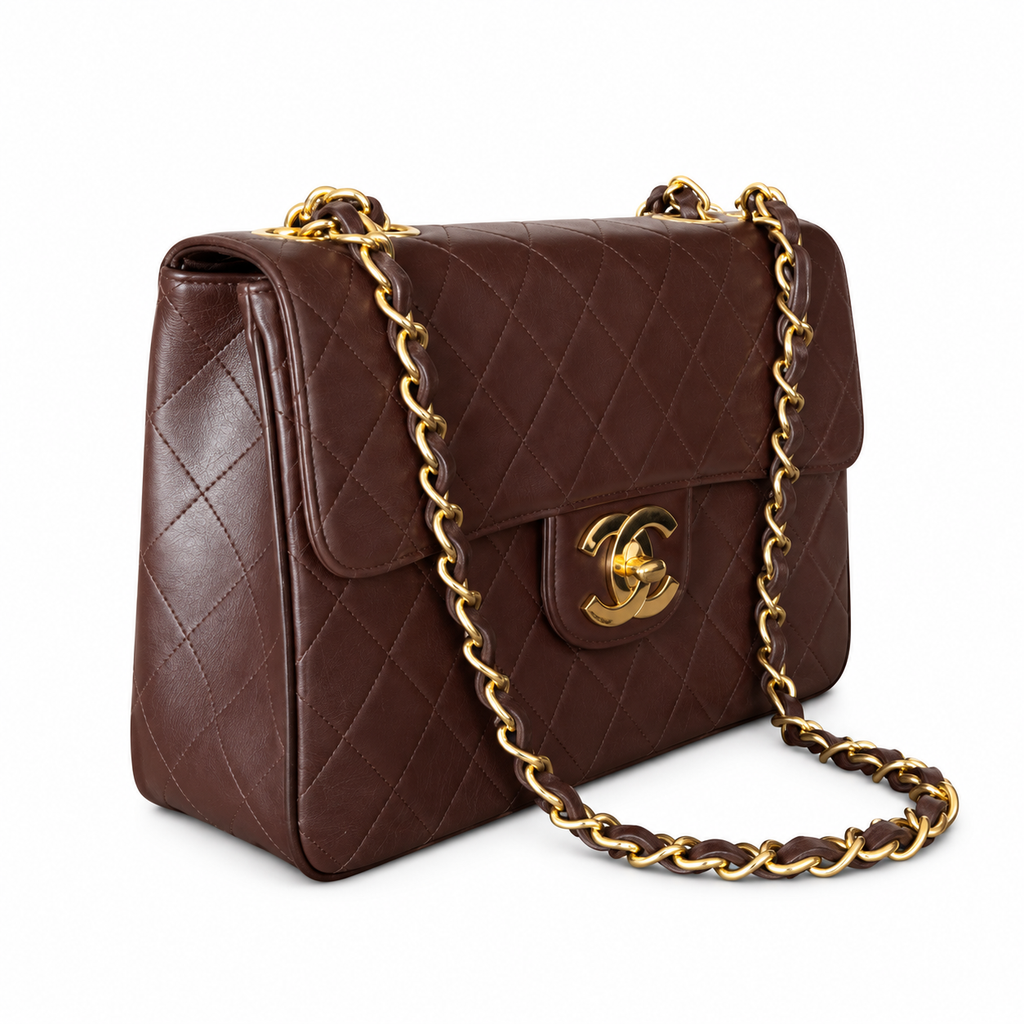 Chanel Quilted Work Tote Bag 30cm