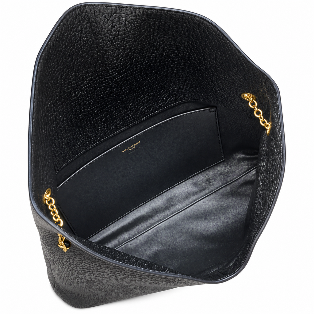 YSL Saint Laurent Envelope Chain Bag Black
