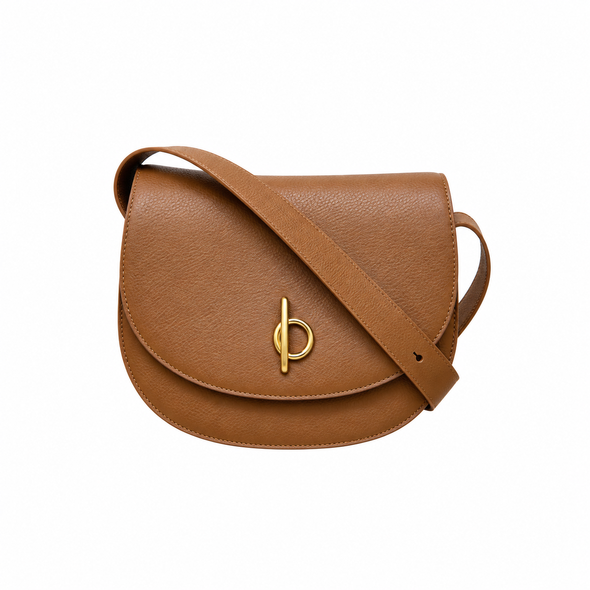 Burberry Heritage Tan Saddle Crossbody Bag