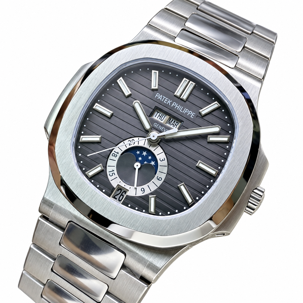 Patek Philippe Men's Annual Calendar Style Automatic Watch 40.5mm