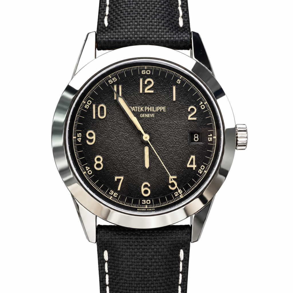 Patek Philippe Men's White Dial Automatic Watch 40mm
