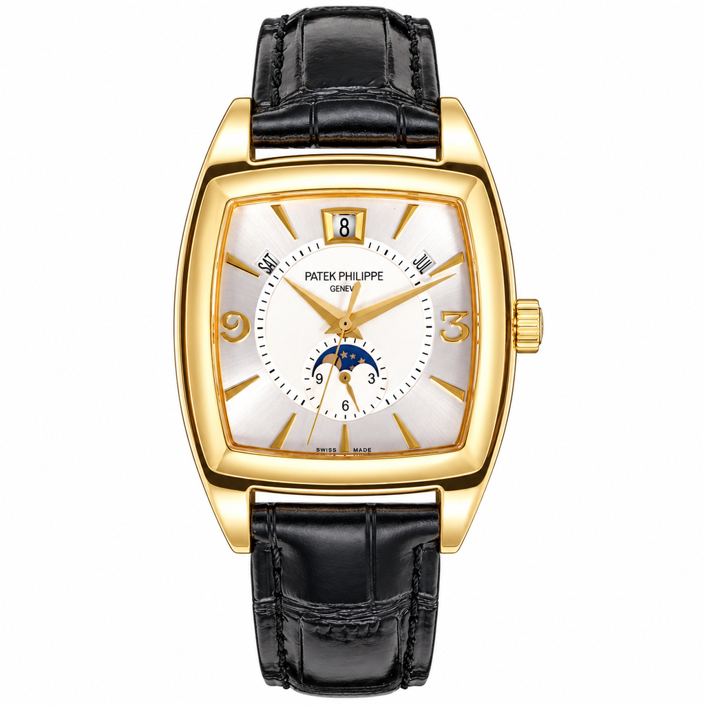 Patek Philippe Yellow Gold Gondolo Annual Calendar Moon Phase