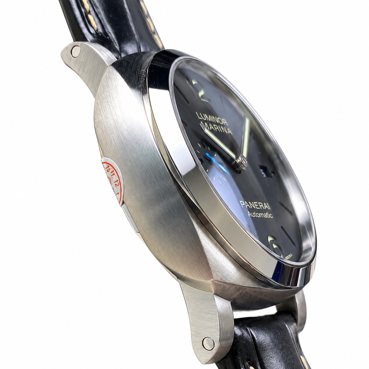 Panerai Luminor Automatic 44mm Men's Steel Watch Brown Dial