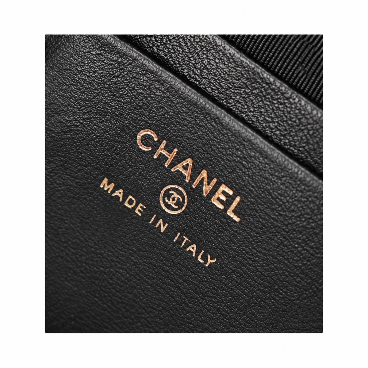 Chanel Quilted Lambskin Mini Backpack Black White Piping 18×13×9cm