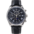 Longines Master Collection Moonphase Chronograph Black Dial