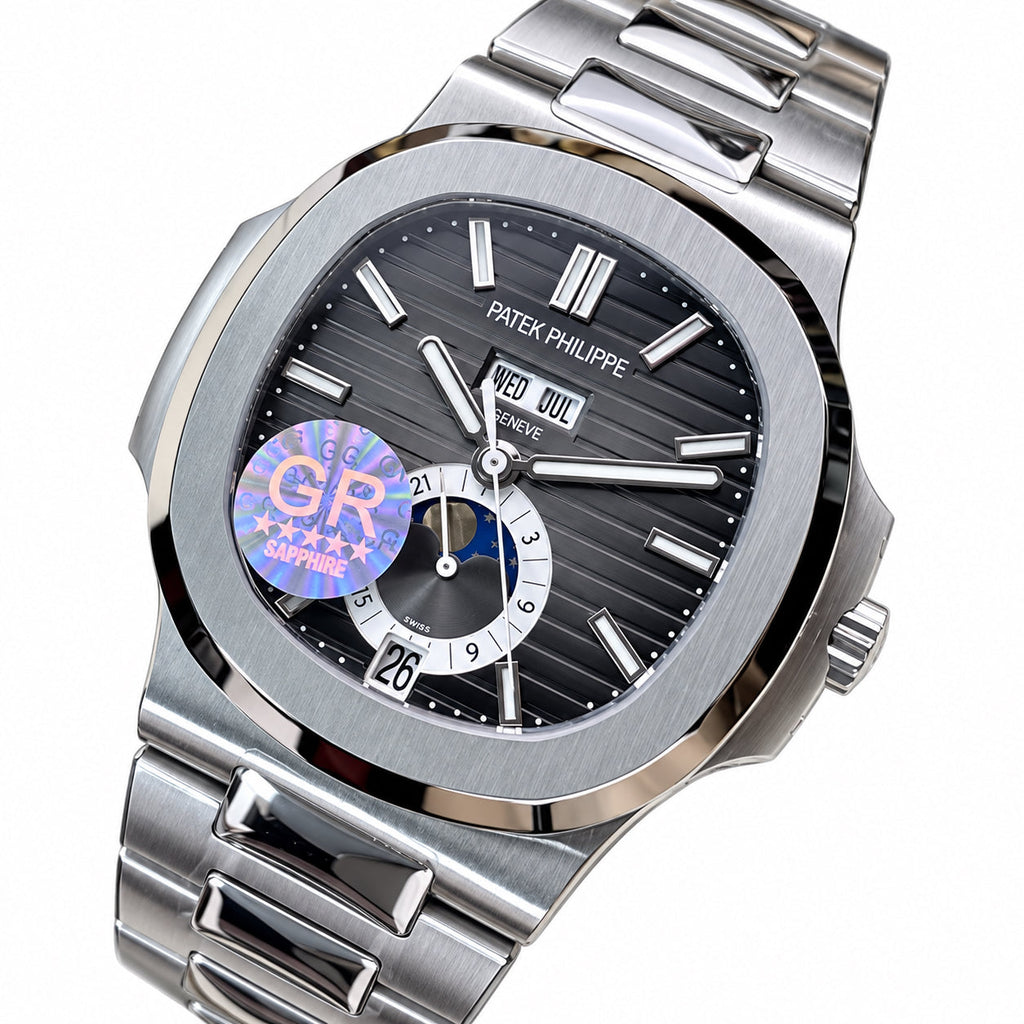 Patek Philippe Men's Moon Phase Automatic Watch 40.5mm