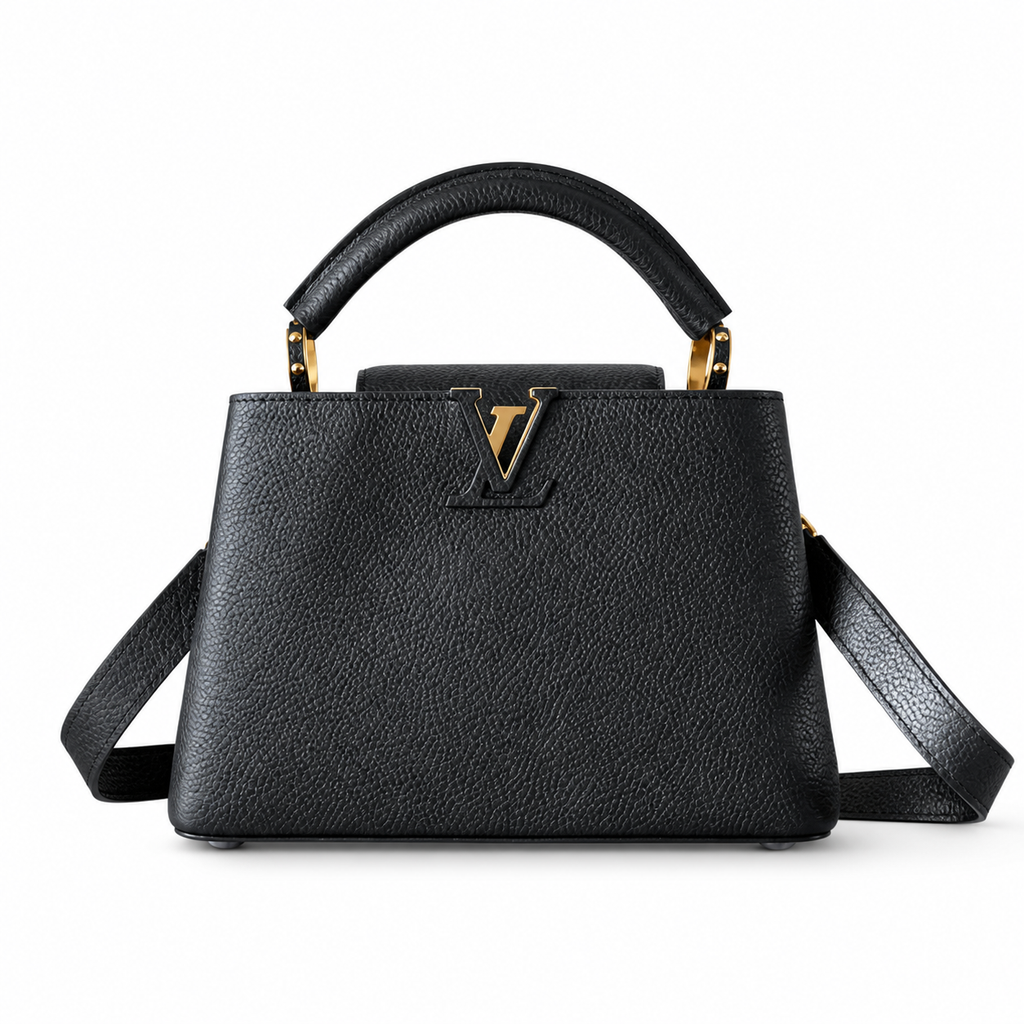 Louis Vuitton Black Top Handle Bag