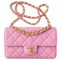 Chanel Quilted Mini Top Handle Bag 22×14.5×7cm
