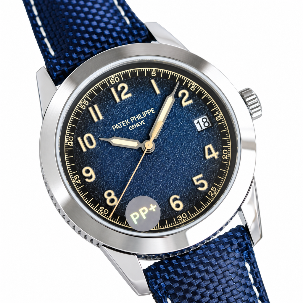 Patek Philippe Men's Sunburst Dial Automatic Watch 40mm