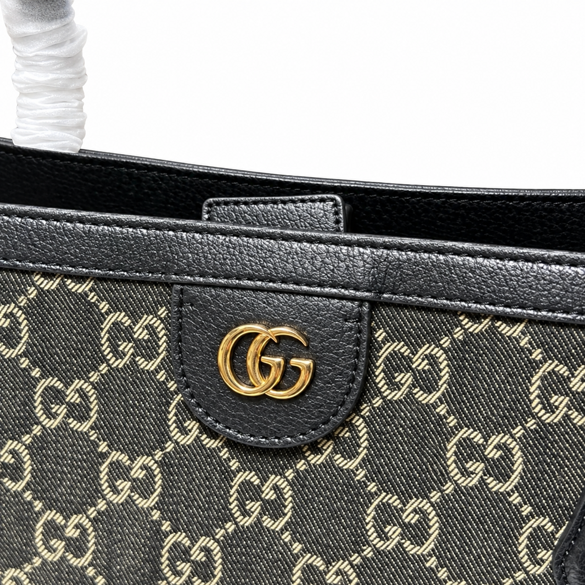 Gucci Bree GG Supreme Large Tote Bag Black