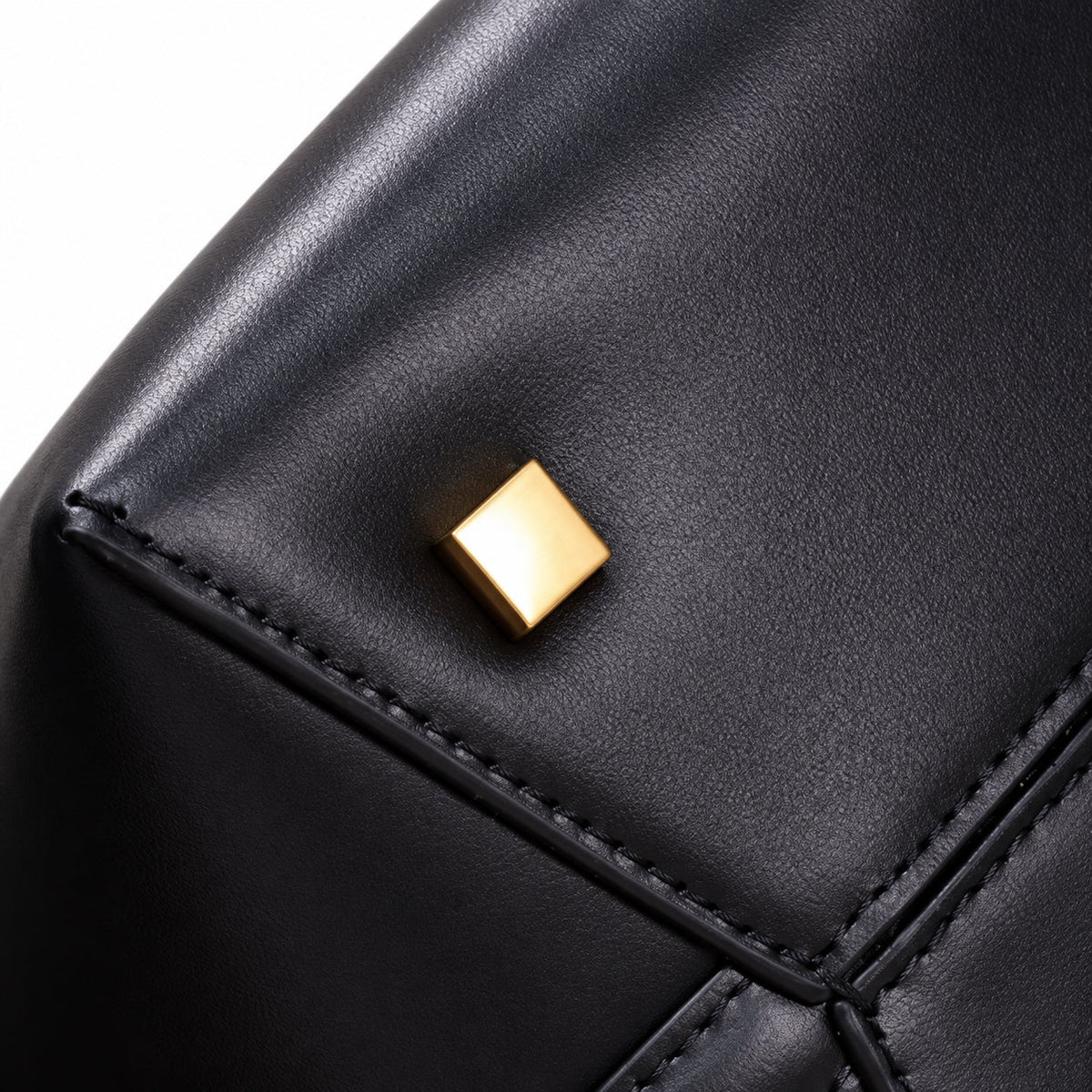 YSL Le 37 Bucket Bag – Black Smooth Leather