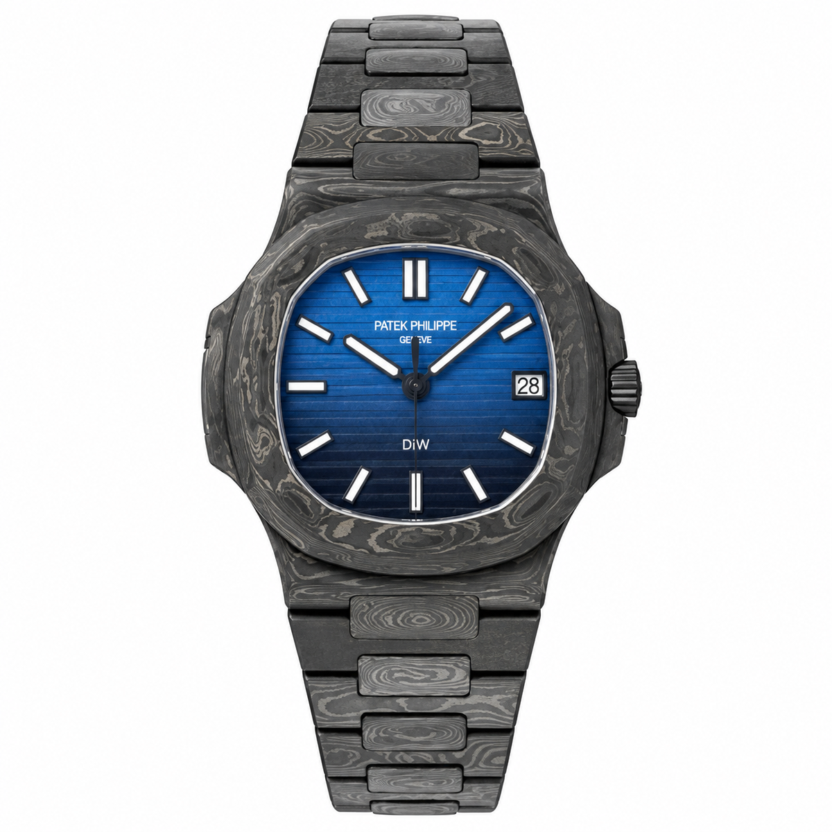 Patek Philippe Nautilus DiW All Carbon G-Blue Limited Edition 40mm