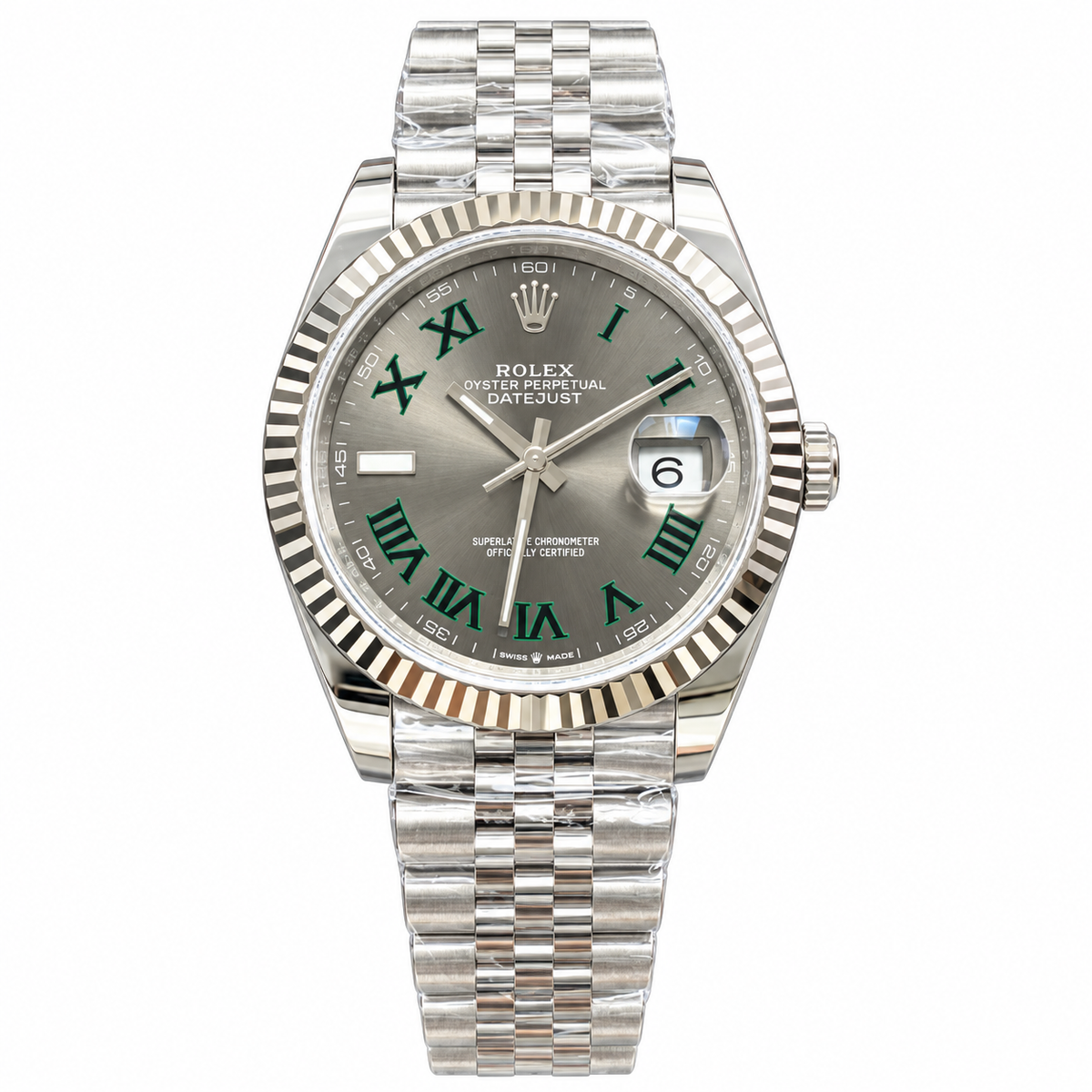 Rolex 41mm Wedding Anniversary Automatic Watch