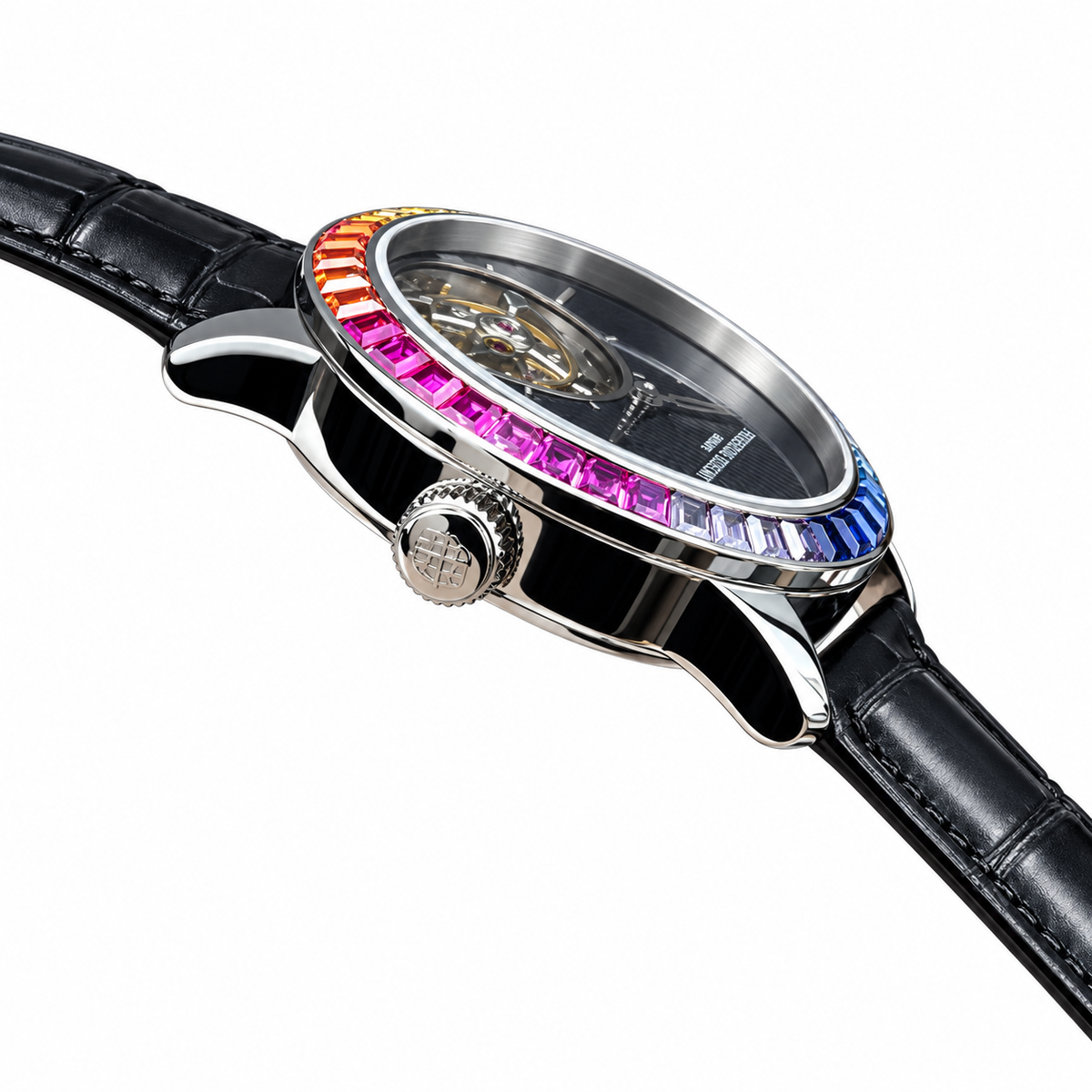 Patek Philippe White Gold Rainbow Tourbillon