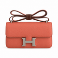 Hermès Constance 26 Brique Epsom Palladium HW