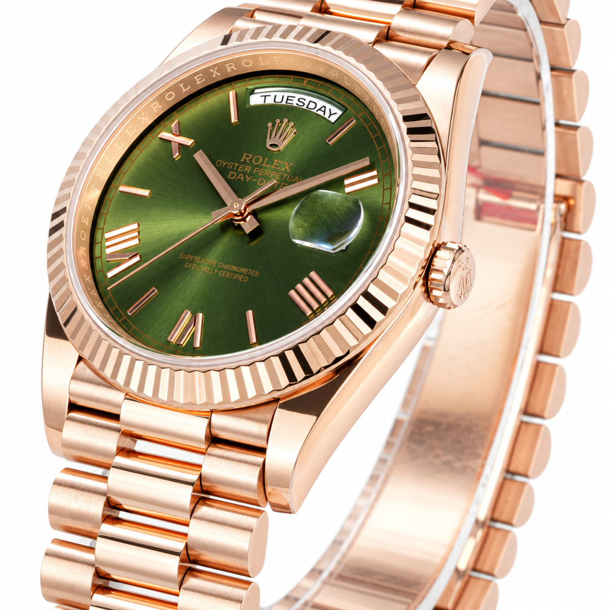 Rolex 40mm Automatic Watch | Certified Swiss Luxury with Full Documentation