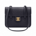 Chanel Quilted CC Mini Vertical Flap Bag | Gold Chain — 17cm