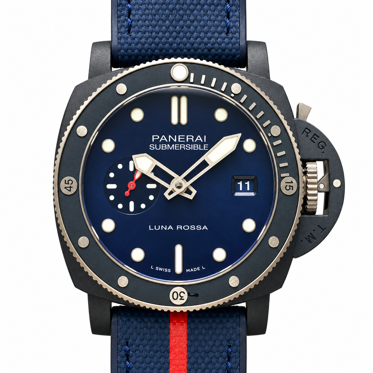Panerai Luminor Marina 1950 3 Days GMT Automatic 44mm Men's Steel Watch