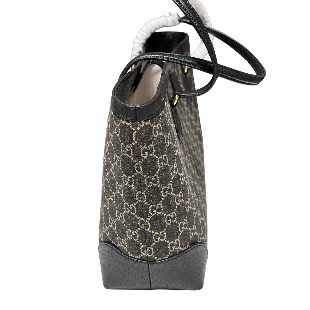 Gucci Bree GG Supreme Large Tote Bag Black