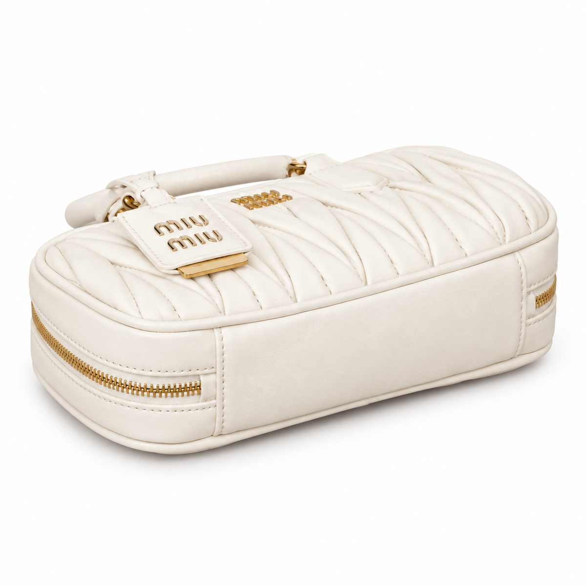 Miu Miu Matelassé Leather Evening Crossbody Bag