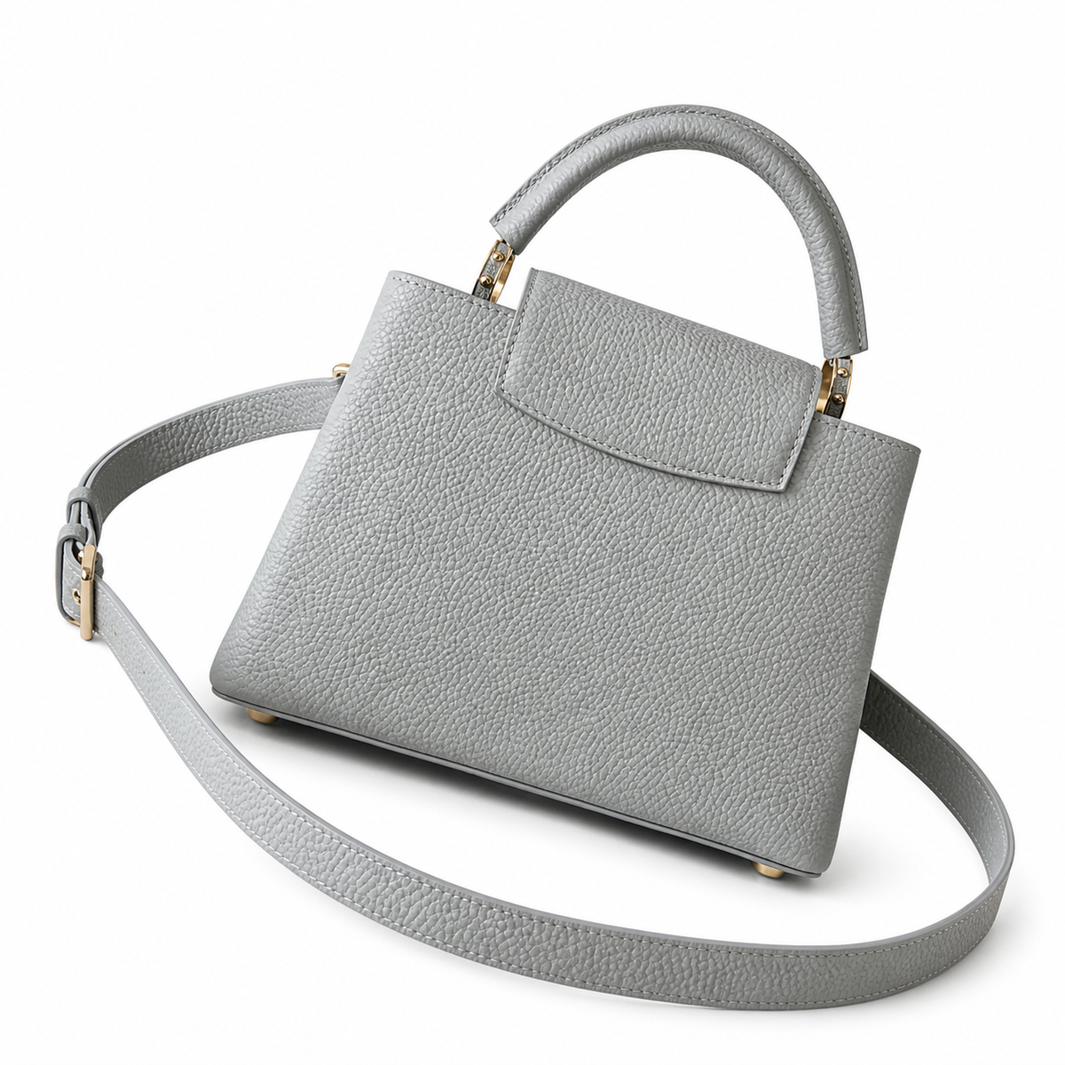 Louis Vuitton Gray Top Handle Bag