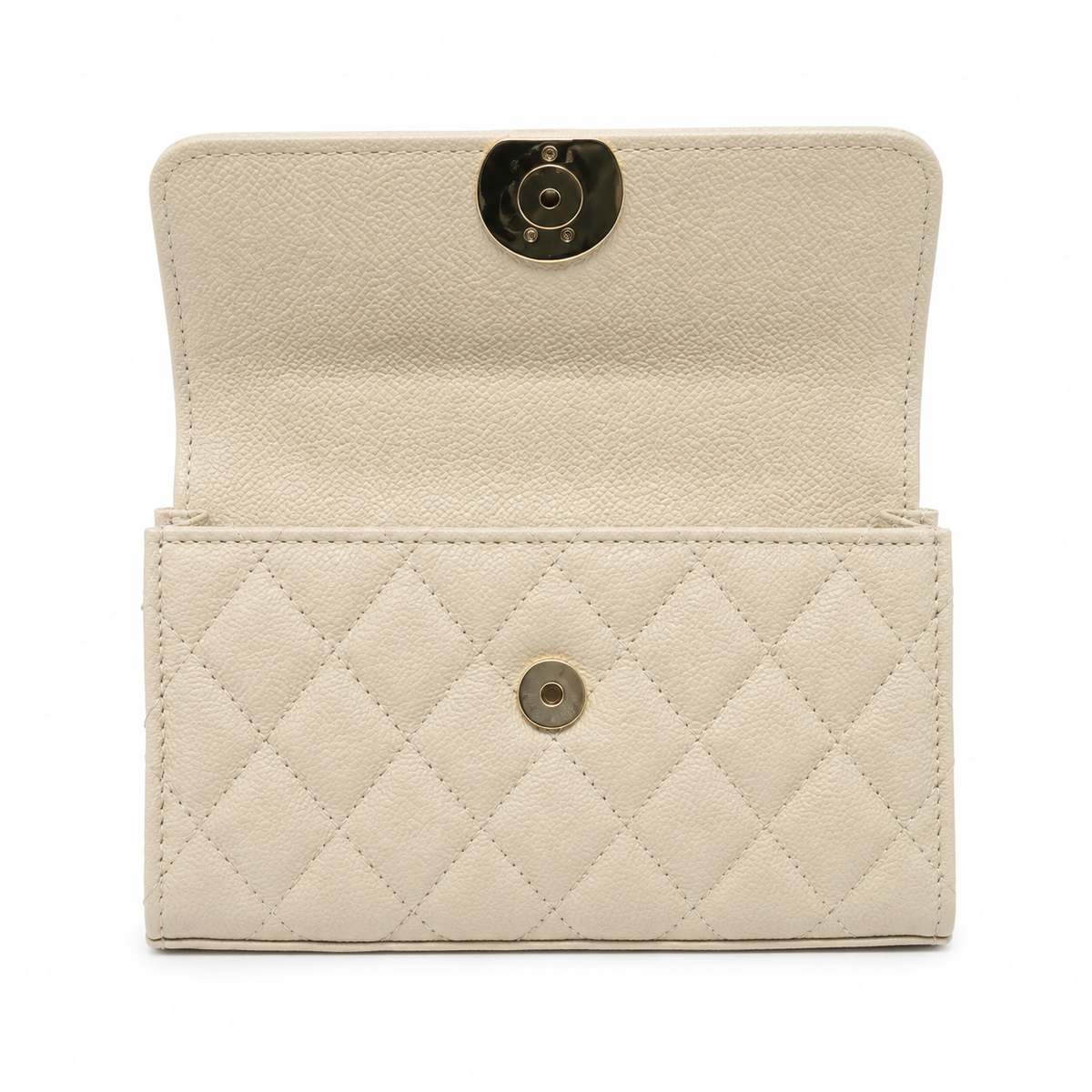 Chanel Quilted Leather Interlaced Chain Crossbody