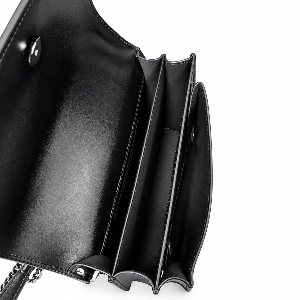 YSL Sunset Medium Bag All Black