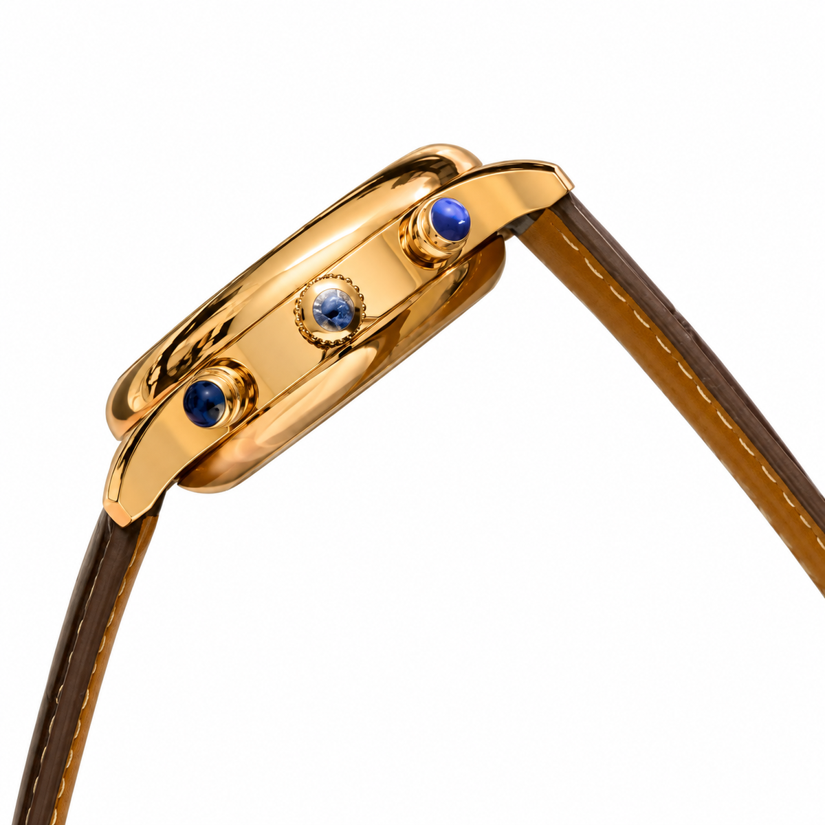 Longines Master Collection – Moonphase Chronograph Rose Gold Leather Strap