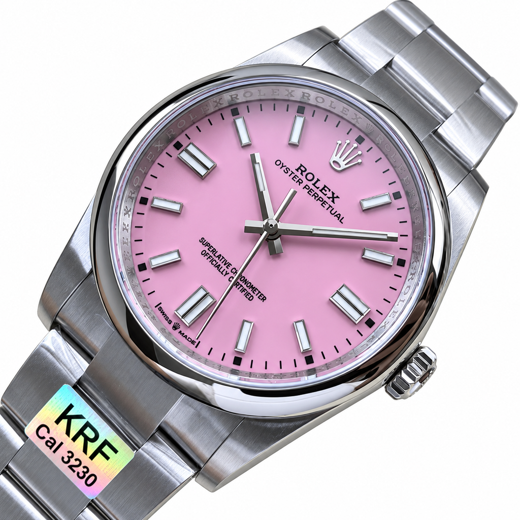 Rolex Oyster Perpetual 41 Steel Pink Dial