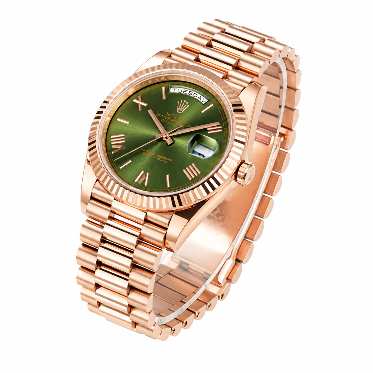 Rolex 40mm Automatic Watch | Certified Swiss Luxury with Full Documentation