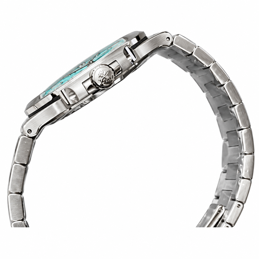 Patek Philippe Men's World Time Style Automatic Watch 40mm