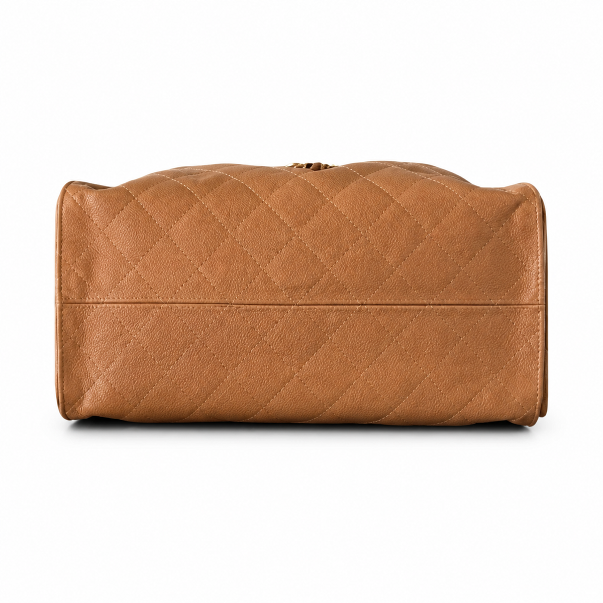 Chanel Classic Quilted Large Top Handle Tote Bag | CC Turn-Lock Chain Strap — 40cm