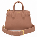 Burberry Rosewood Signature Top Handle Bag