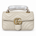 Gucci Blondie Small Shoulder Bag in Ivory Leather